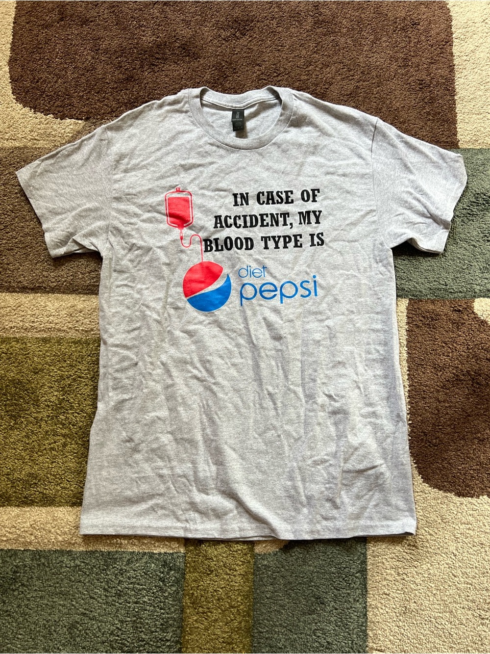 Heavy Cotton “Diet Pepsi” Crewneck Tee - NWOT